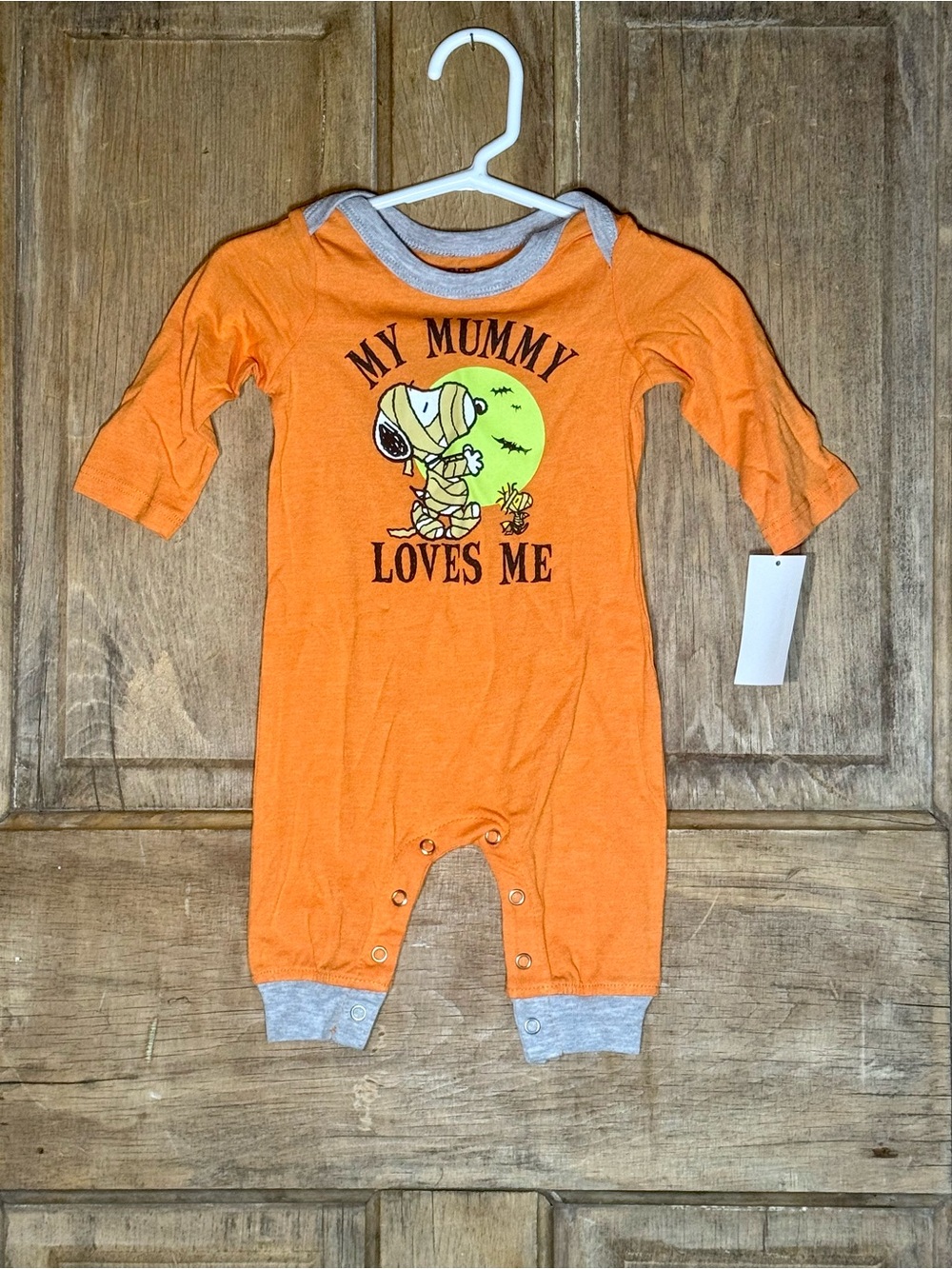 New Peanuts Halloween bodysuit Newborn